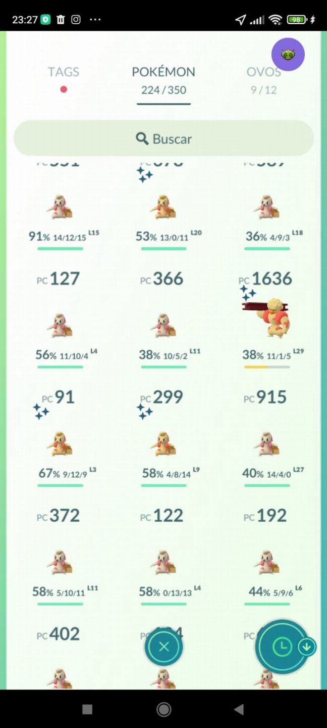 Contas pokémon go LV 1 ao 40, 30 até 40 leia a descrição