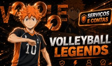 SERVIÇOS DE VOLEYBALL LEGENDS - NA SUA CONTA - FARM OU PEGAR ESTILO