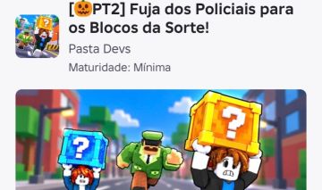FUJA DOS POLICIAIS PARA OS BLOCOS DA SORTE!
