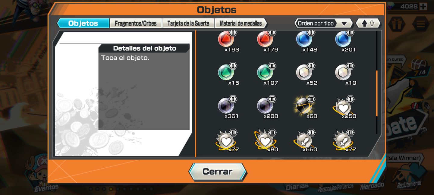 ACC TOP ONE PIECE BOUNTY RUSH BARATA