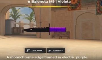Skins de facas e arma do Blox Strike