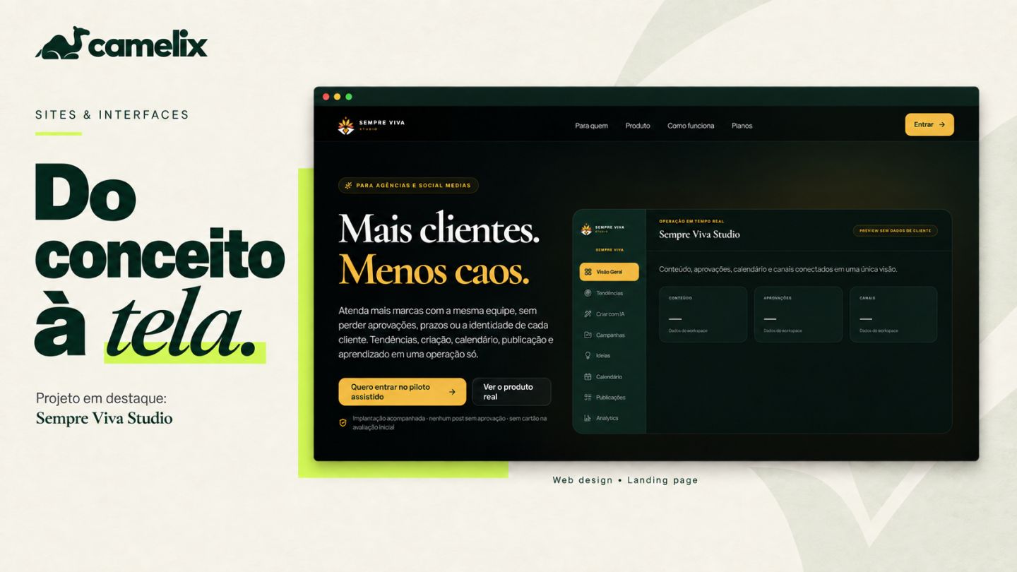 Logos, Posts, Banners e Sites Profissionais