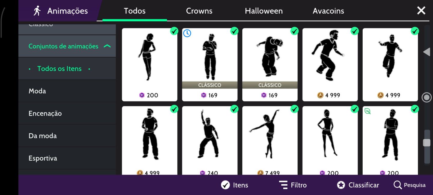 Conta avakin life lvl 43 unissex (mais conteúdo feminino)