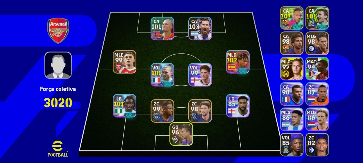 [MENOR PREÇO] CONTAS EFOOTBALL MOBILE NO PRECINHO!