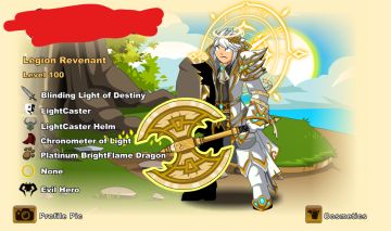 CONTA AQW 14 ANOS DE JOGO (DONATED NO FOGO) - PREÇO BARATINHO!