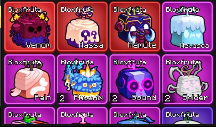 CONTA BLOX FRUITS | DIVERSAS GAMEPASS E SKINS