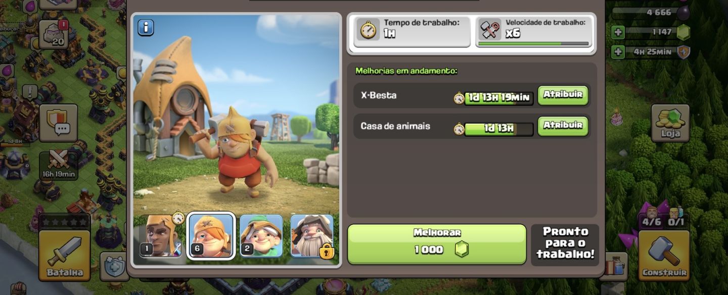 Conta Clash of Clans Cv15 Recente