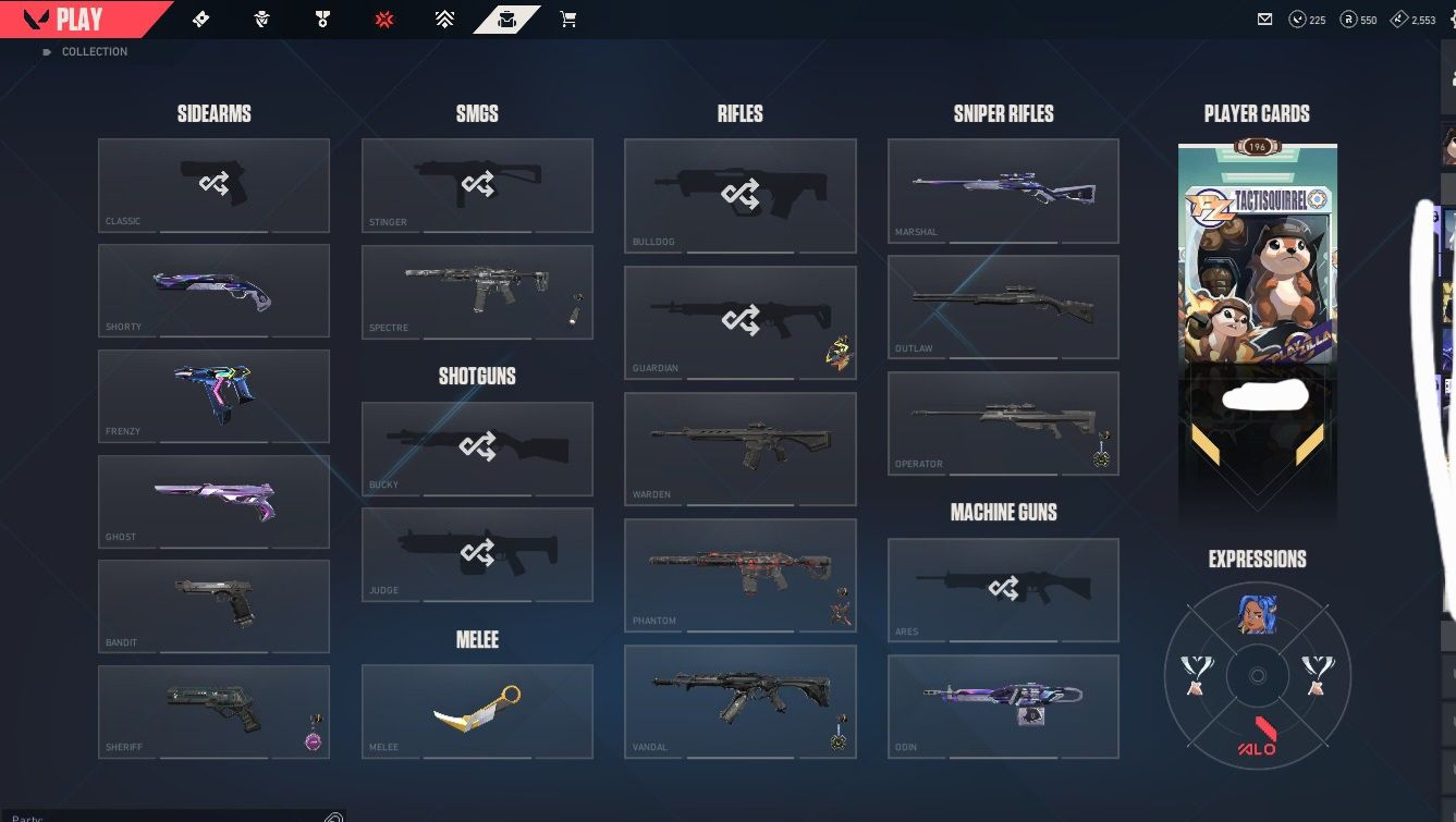 CONTA DE VALORANT ASCENDENTE 1 + SKINS