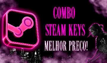 [10x KEYS PELO MELHOR PREÇO!] COMBO STEAM KEYS ALEATORIAS!