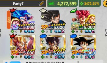 CONTA DE DRAGON BALL LEGENDS UPADA