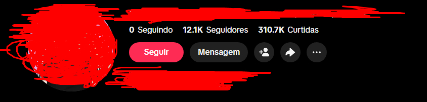 Conta de Tiktok COM MAIS DE 10K SEGUIDORES REAIS