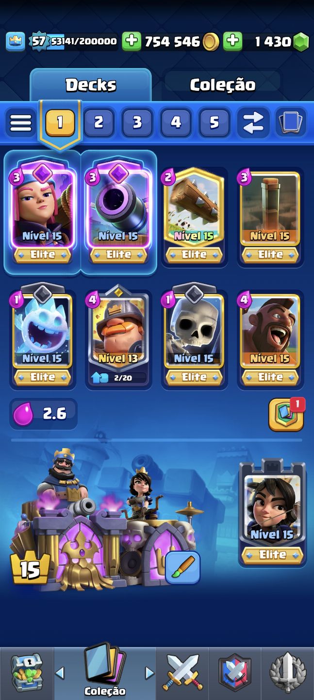 OFERTA FIM DE ANO!!! CONTA CLASH ROYALE 9 ANOS COM MAIS DE 2K GASTO!!! PROMOMAX