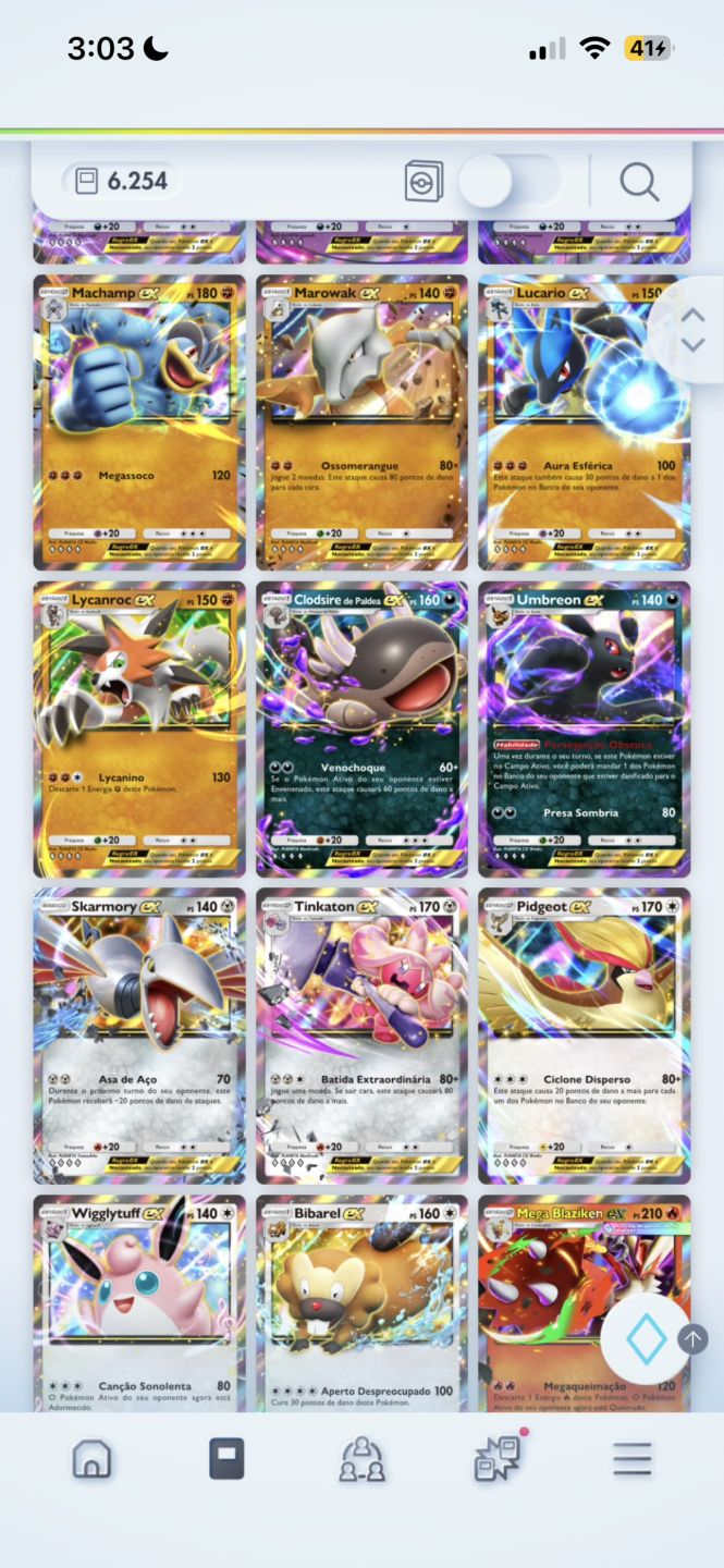CONTA HIGHERTIER+6.2KCRISTAIS | MEGA VENUSAUR, GENGAR, SCIZOR ex |CLCAO COMPLETA
