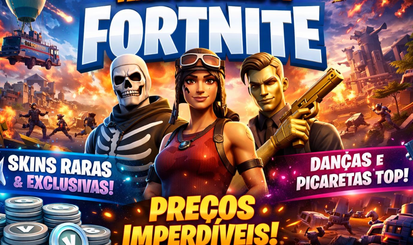 CONTA EPIC GAMES / MUITAS SKINS FORTNITE E JOGOS