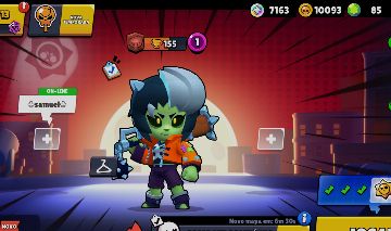 Conta da Supercell com brawl e clash