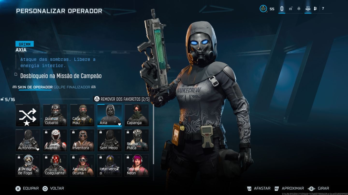 Conta com top 250, 25 win avalon, Nuke