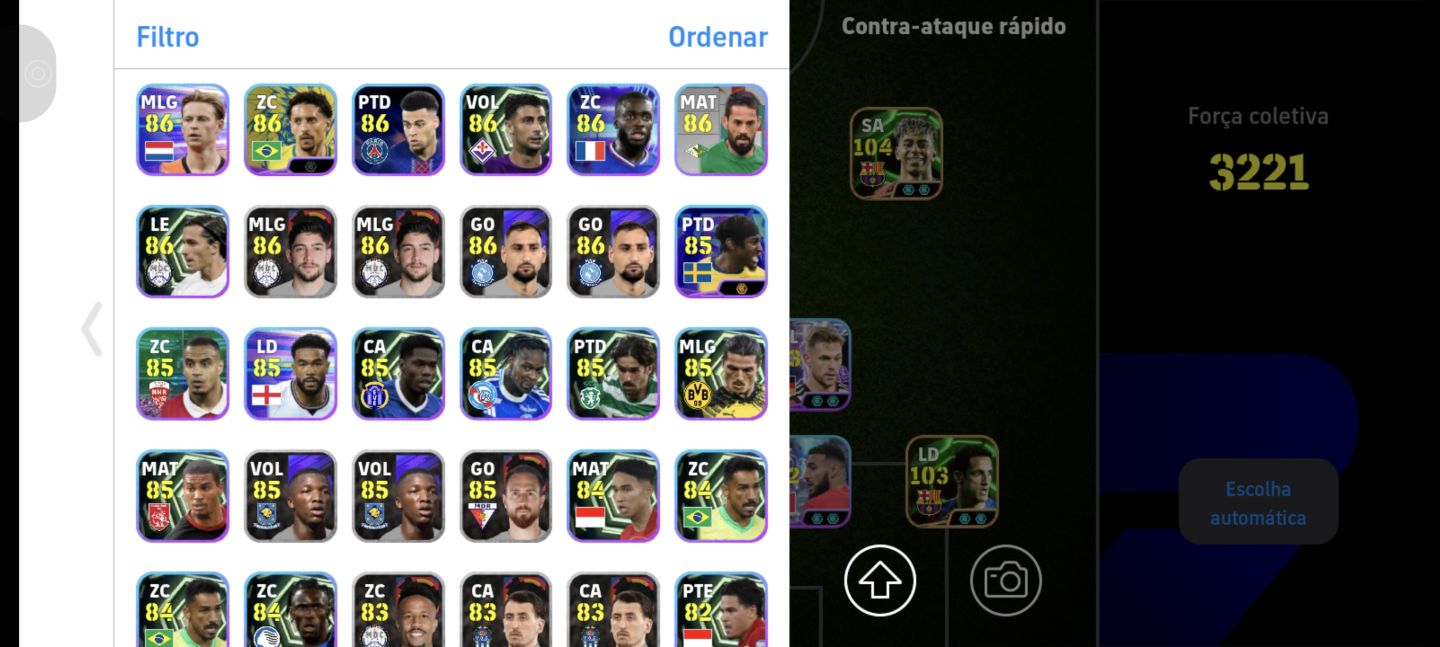 CONTA DE EFOOTBALL PERFEITA PARA COMEÇAR A JOGAR COM DEL PIERO E COMPANHIA!!!!!!