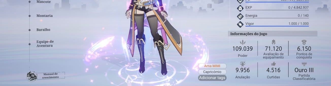 CRYSTAL OF ATLAN Conta 109k Poder