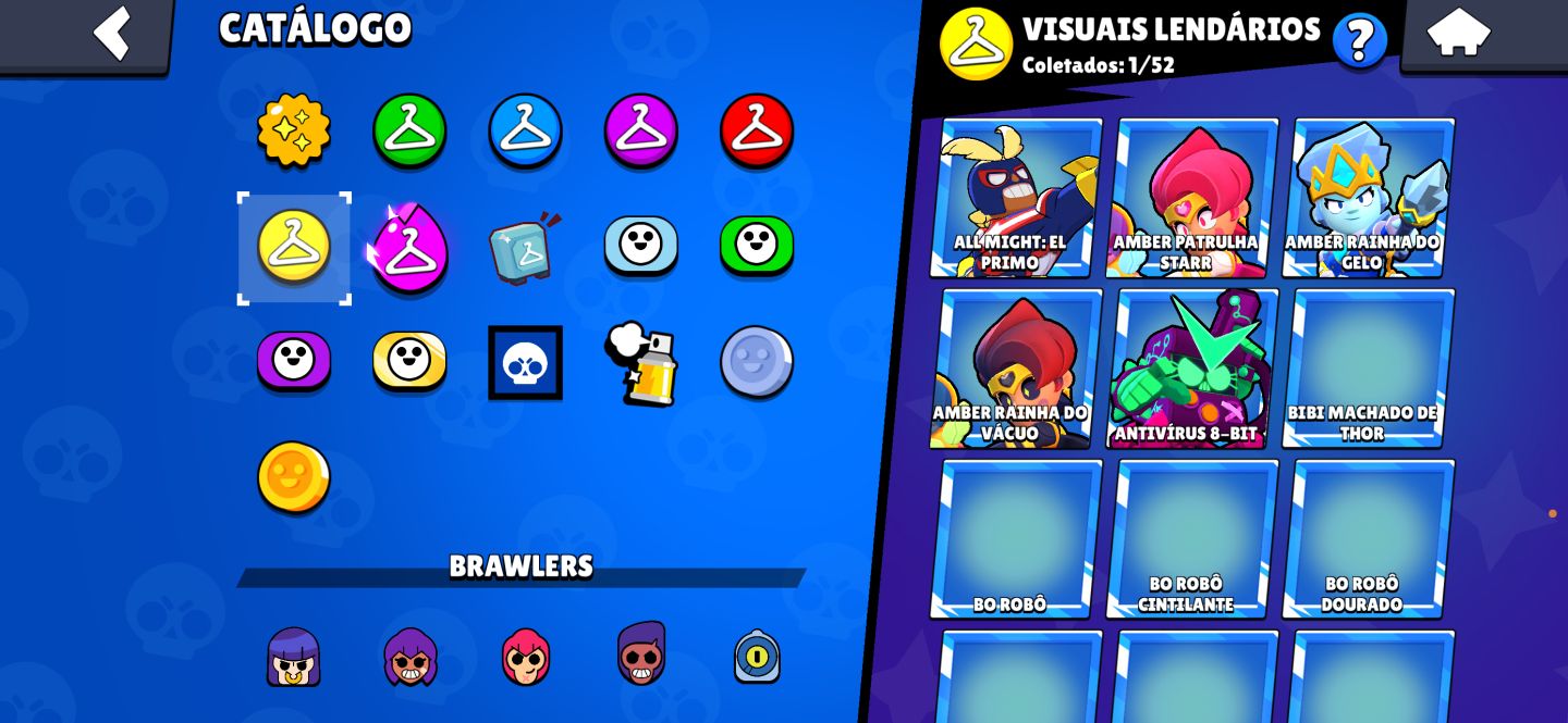 CONTA DE BRAWL STARS COM 44188,228 SKINS