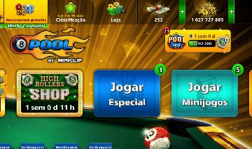 Contas 8 ball poll!! Baratas e 1B fichas.