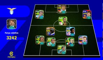 Uma conta de efootball móbile