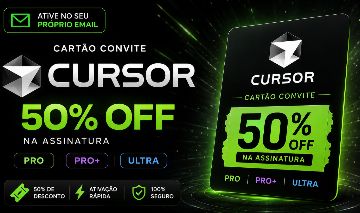 CURSOR LINK 50% off EM QUALQUER PLANO