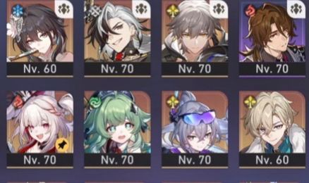 Silver Wolf LVL 999 / Loba Prateada, Sparxie, HuoHuo e Bothill E0S1 [Honkai]