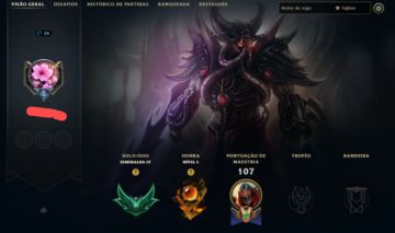 CONTA LOL - GANHANDO 30 PDL QUEUE MESTRE - 63K EA 15 SKINS - ENTREGA AUTOMÁTICA