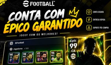 Conta efootball com um épico garantido