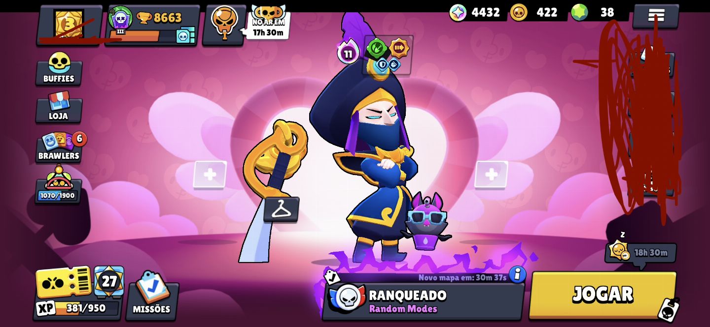 Conta Brawl Perfeita