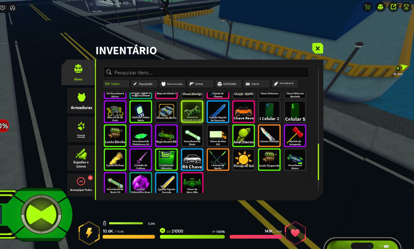 [OFERTA DE HALLOWEEN] CONTAS OMINIX LVL MÁXIMO [ENTREGA AUTOMÁTICA]