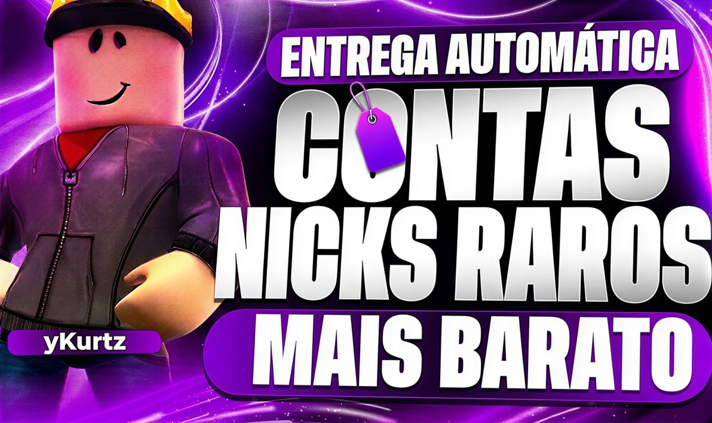 [BRINDE] CONTAS COM NICKS RAROS ROBLOX - ANTIGAS E OFFSALES [ENTREGA AUTOMATICA]