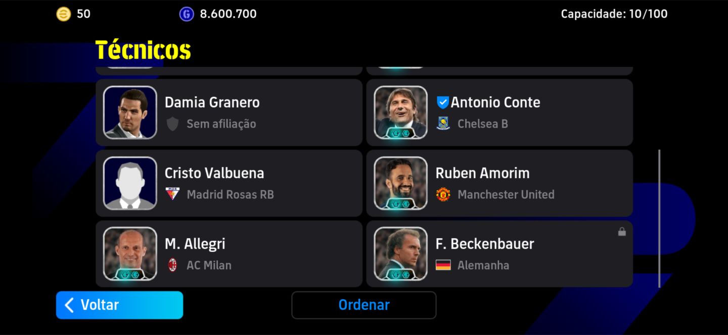 Conta Efootbal Raríssima 3200 Força