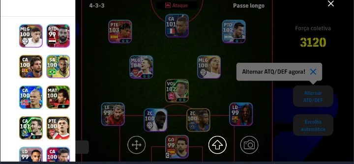 CONTA DE EFOOTBALL COM CRAQUES MUITOS ANTIGOS E RAROS | FORÇA COLETIVA(3120)