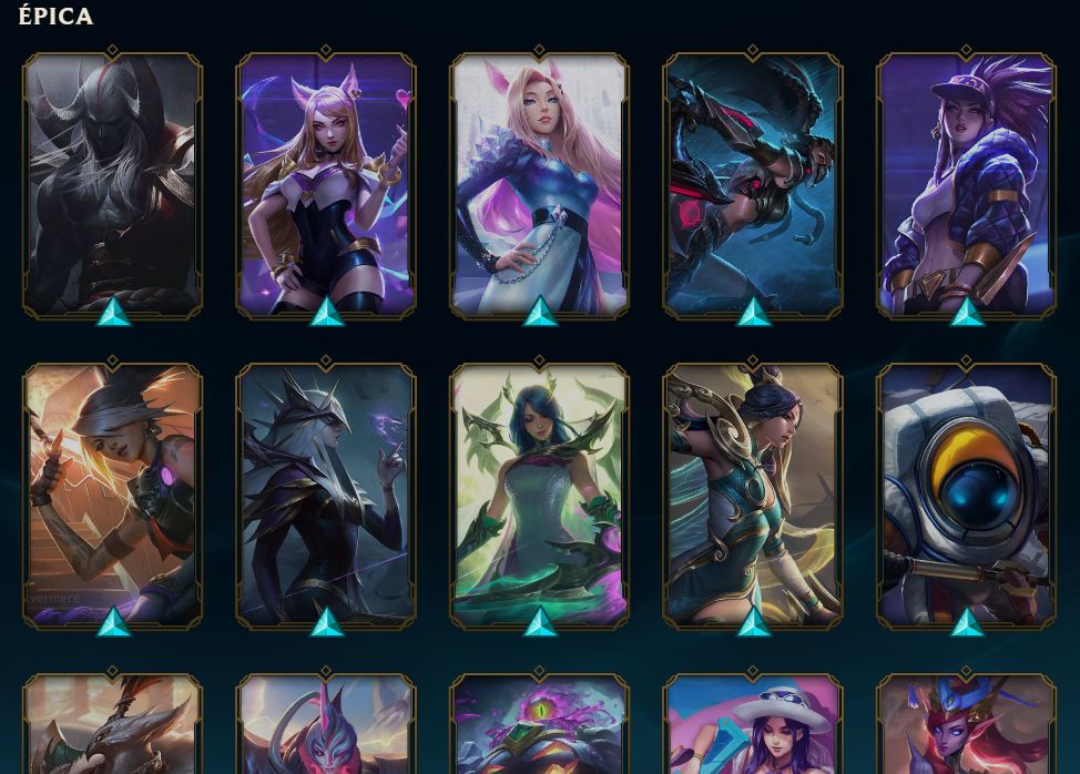 Conta LoL Level 609 | 383 Skins | Full Acesso | BR