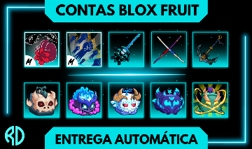 \\ CONTAS BLOX FRUITS, ROBLOX //(MAIS DE 50 TIPOS DE CONTA)