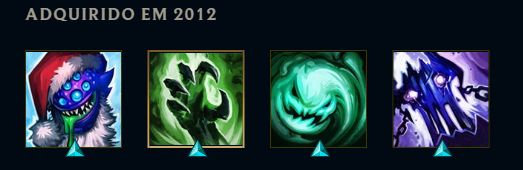 CONTA LEVEL 20 | 2 SKINS + ULTIMATE LUX FRAGMENTO | ICONES RAROS 2012