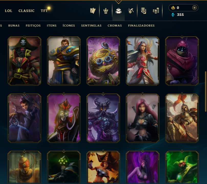 SKIN BRAUM VITORIOSO + [ PRATA 3 80% DE WIN RATE ] + [ TROCA NICK ]