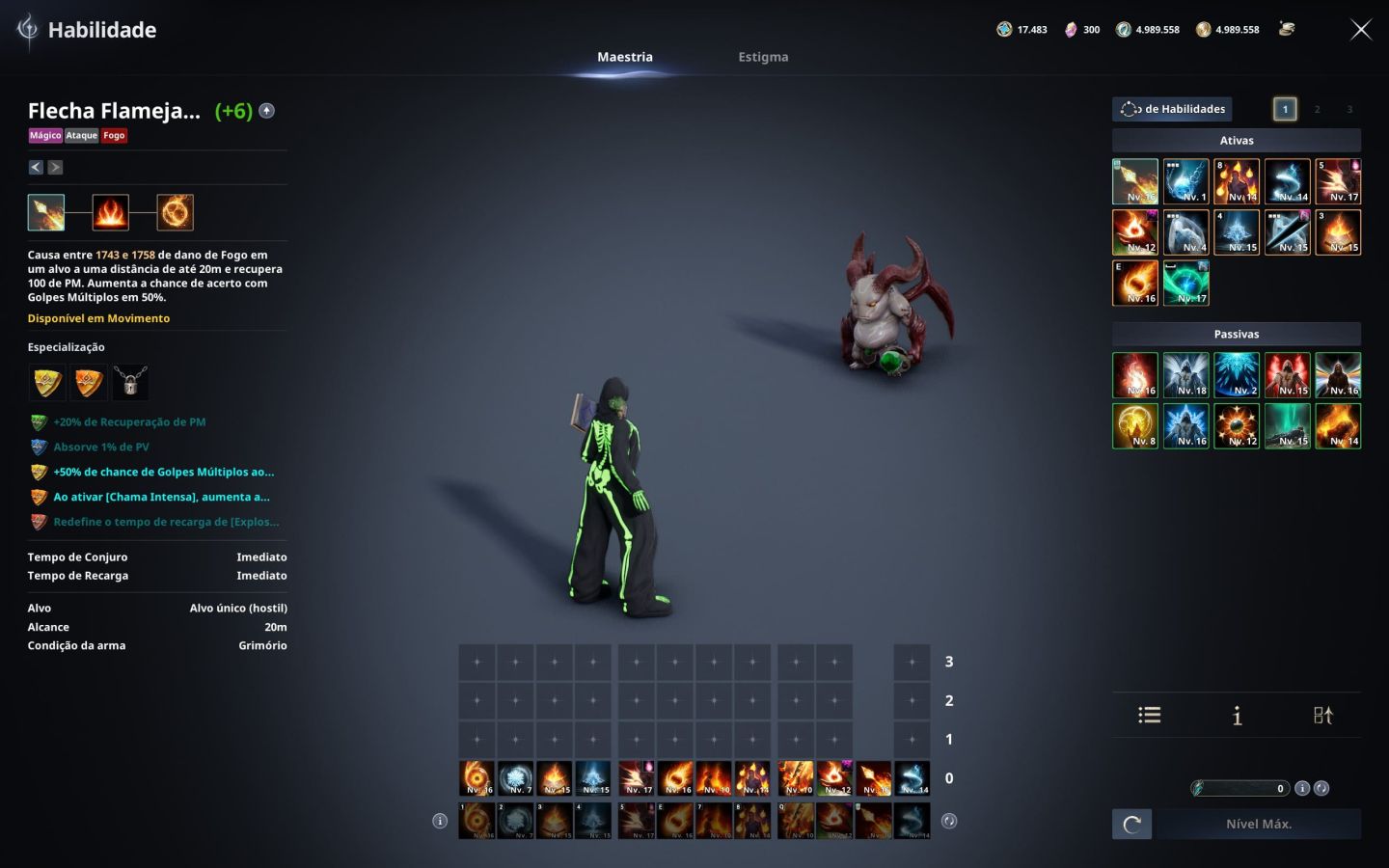 Conta AION 2 Serv Ariel | Sorcerer 45 | 105k de Combate | 3 Personagens Lv. 45