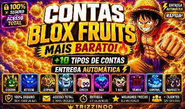 CONTAS BLOX FRUITS | MAIS BARATO | ENTREGA AUTOMÁTICA