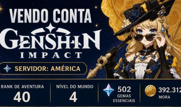 CONTA DE GENSHIN IMPACT (América)