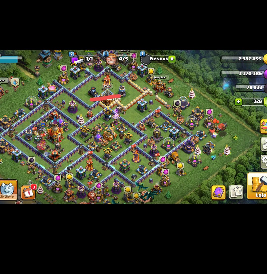 CONTAS CLASH OF CLANS