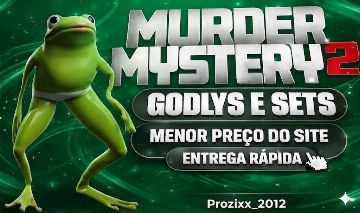 MUERDER MYSTER MELHORES ITENS HIG TIERS GODLYS NO PREÇO