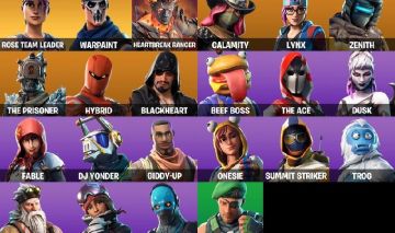 STW OG + 22 Skins | Calamity, Lynx, The Prisoner e +
