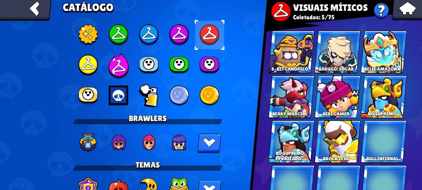 Conta de Brawl 50K de troféus, (PRA SAIR HOJE!!!))