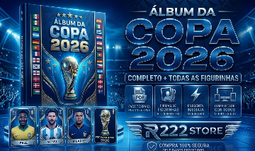 PDF DO ÁLBUM DE FIGURINHAS DA COPA DO MUNDO PARA IMPRESSÃO E REVENDA!!!