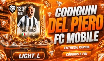 CODIGUIN DEL PIERRO GER 123 FC MOBILE/FIFA MOBILE