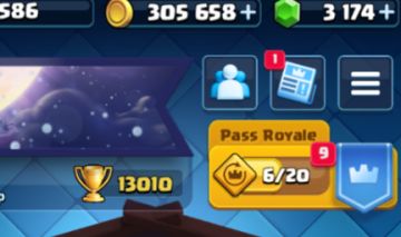 Conta Clash Royale / 9 anos / 13.000 Troféus