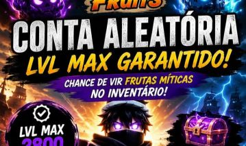 CONTAS ALEATÓRIAS BLOX FRUITS LEVEL 2800 GARANTIDO!