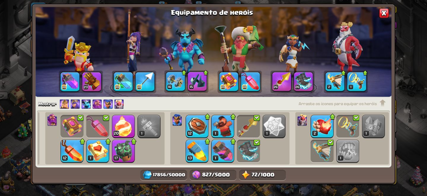 CONTA CLASH OF CLANS TH18 | Conta Antiga | LEIA A DESCRIÇÃO